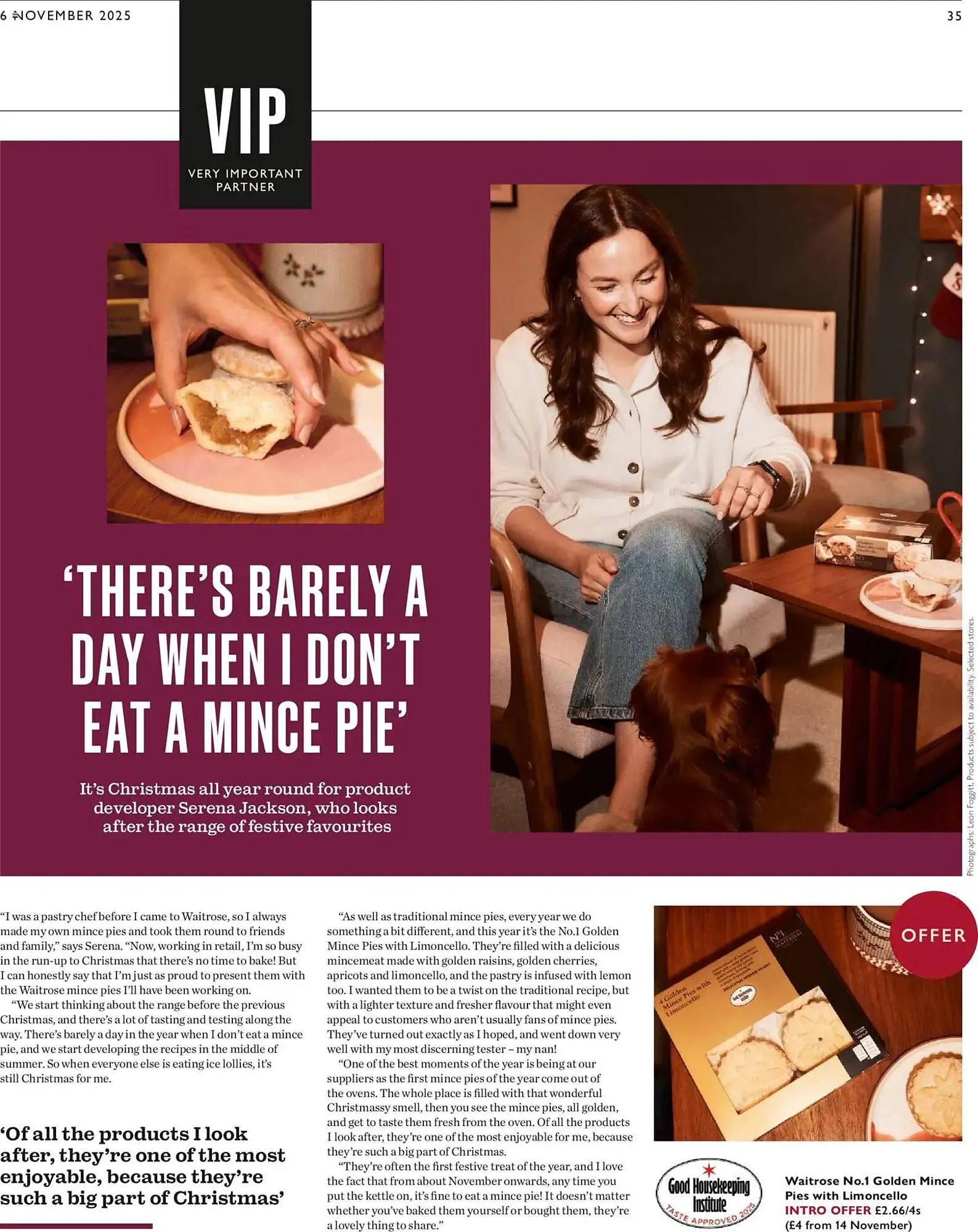 Waitrose catalogue from 6 November to 13 November 2025 - Catalogue Page 35