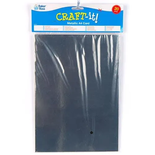 Metallic A4 Card 250gsm