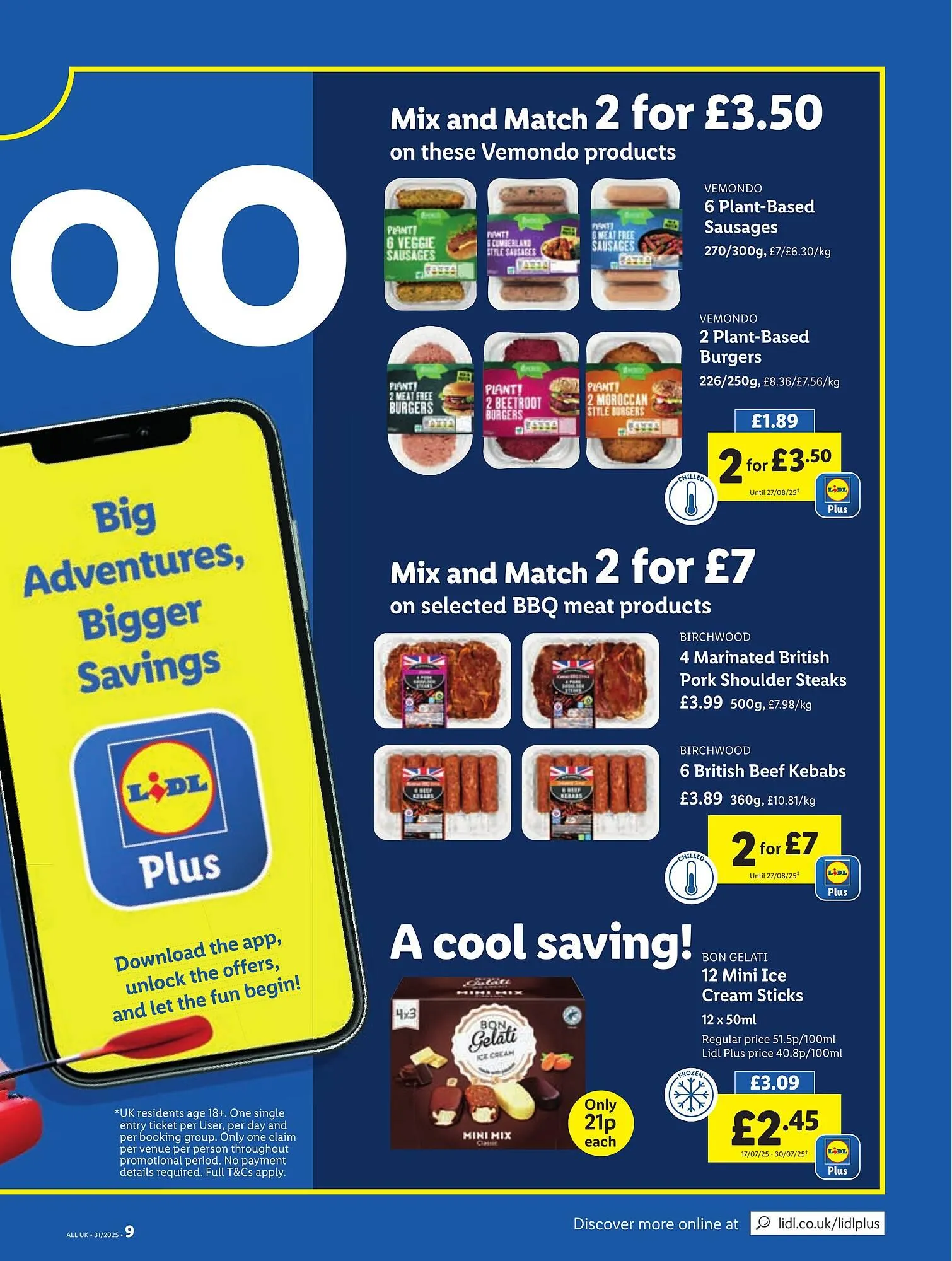 Lidl leaflet from 31 July to 6 August 2025 - Catalogue Page 9