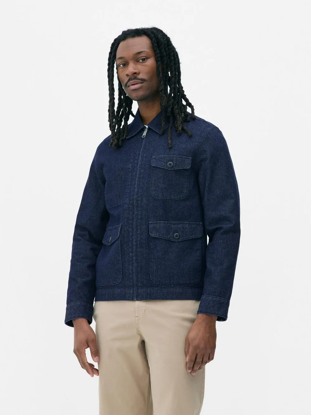 The Stronghold Denim Utility Jacket