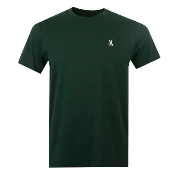 Mens Green Classic Crew Neck T-Shirt