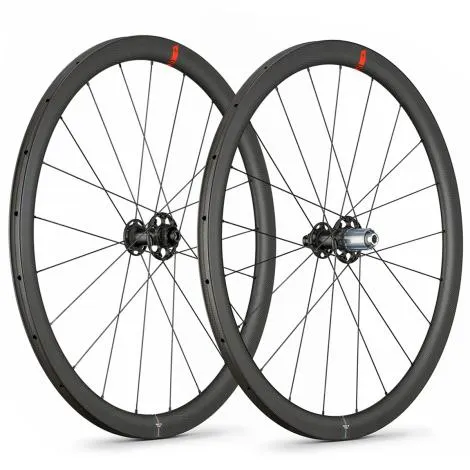 Wilier ULT38 KT Disc Carbon Tubular Road Wheelset - 700c