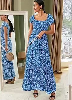 Smocked Maxi Dress