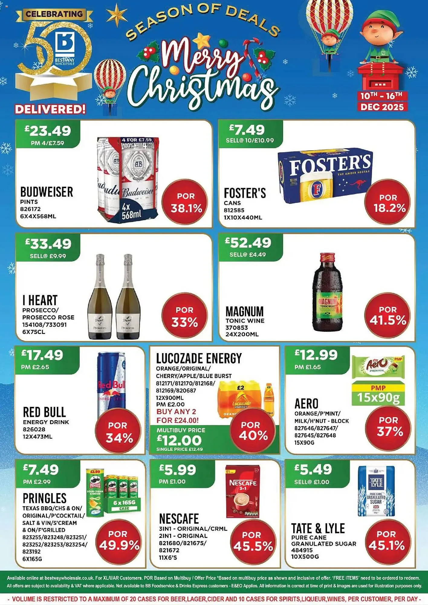 Bestway leaflet from 10 December to 17 December 2025 - Catalogue Page 1