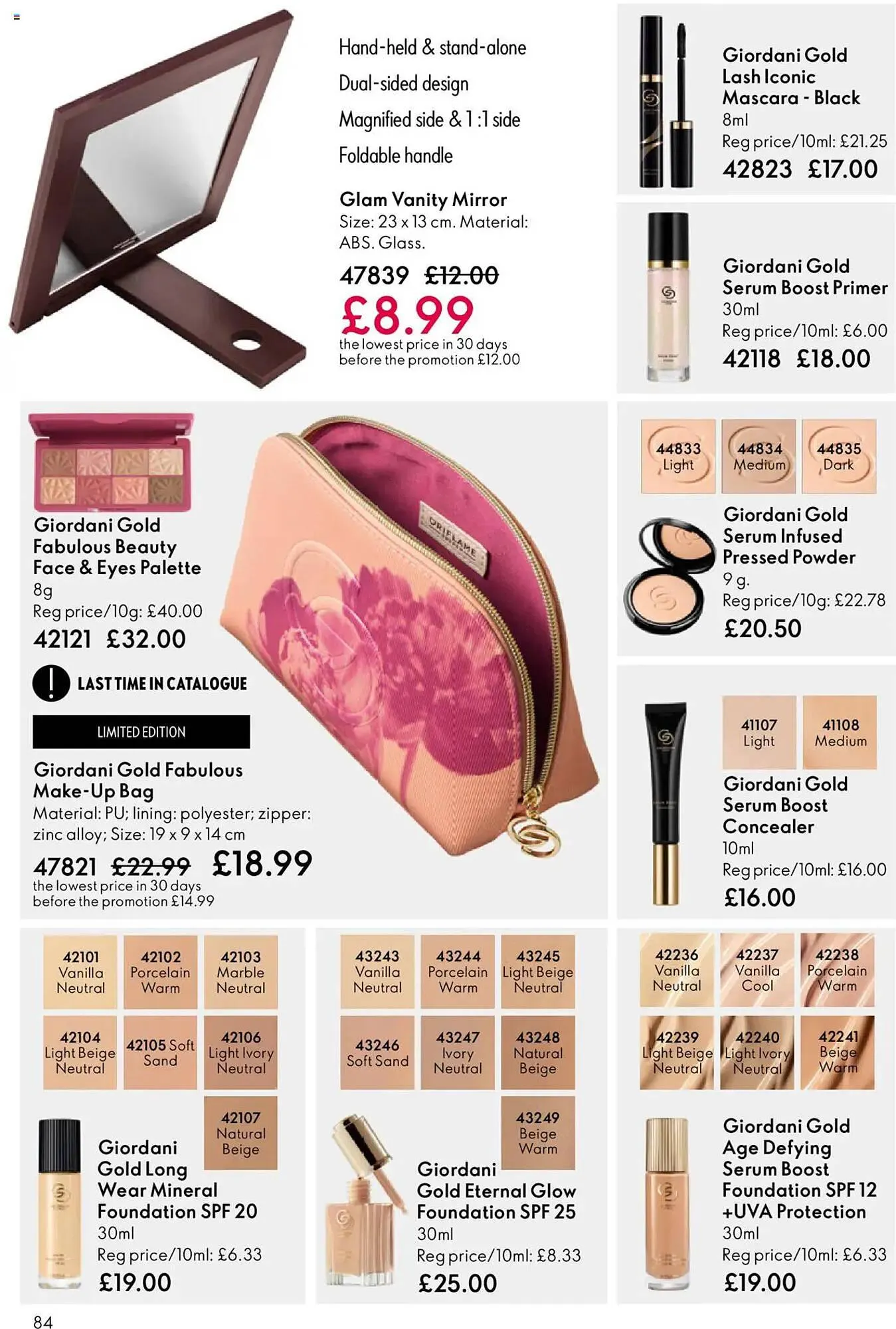 Oriflame catalogue from 12 November to 3 December 2025 - Catalogue Page 84