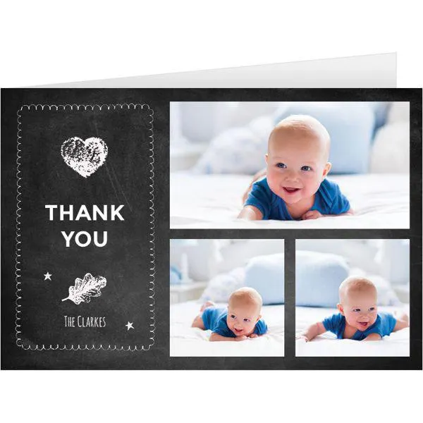 Decorated blackboard