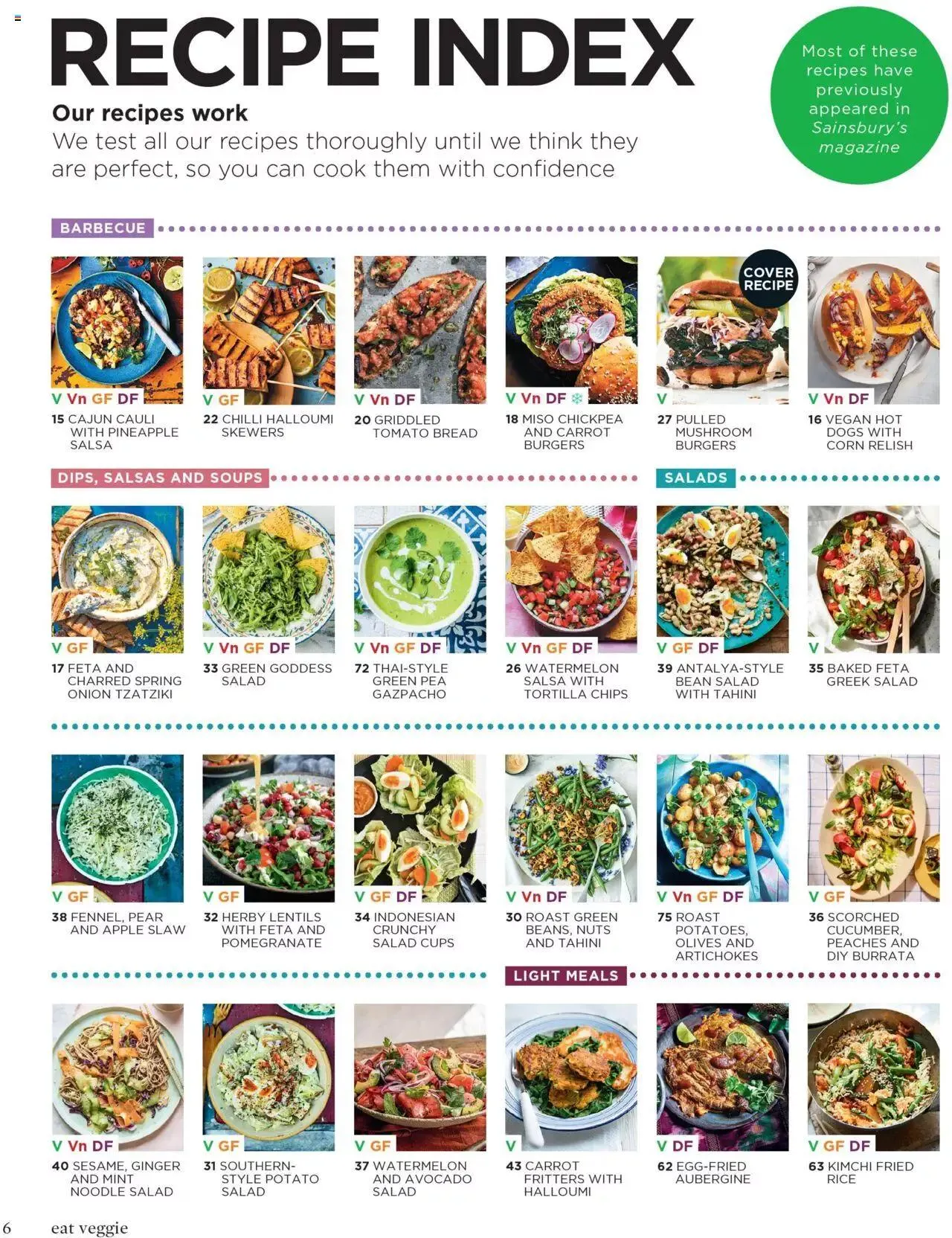 Sainsbury's - Magazine Collection - Eat Veggie Plant Power 2024 from 1 March to 31 December 2024 - Catalogue Page 6