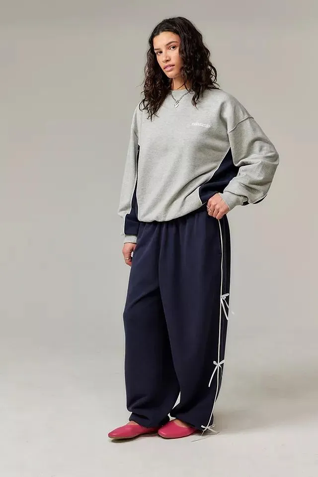 iets frans... Grey Piped Sweatshirt