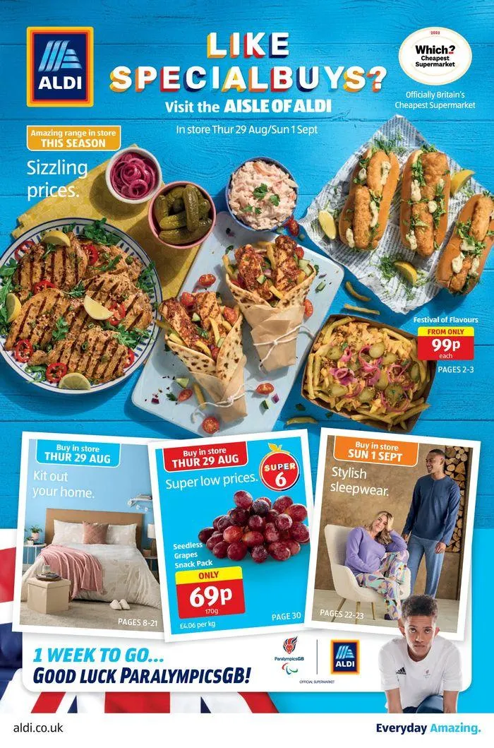 Aldi SpecialBuys Scotland from 29 August to 12 September 2024 - Catalogue Page 1