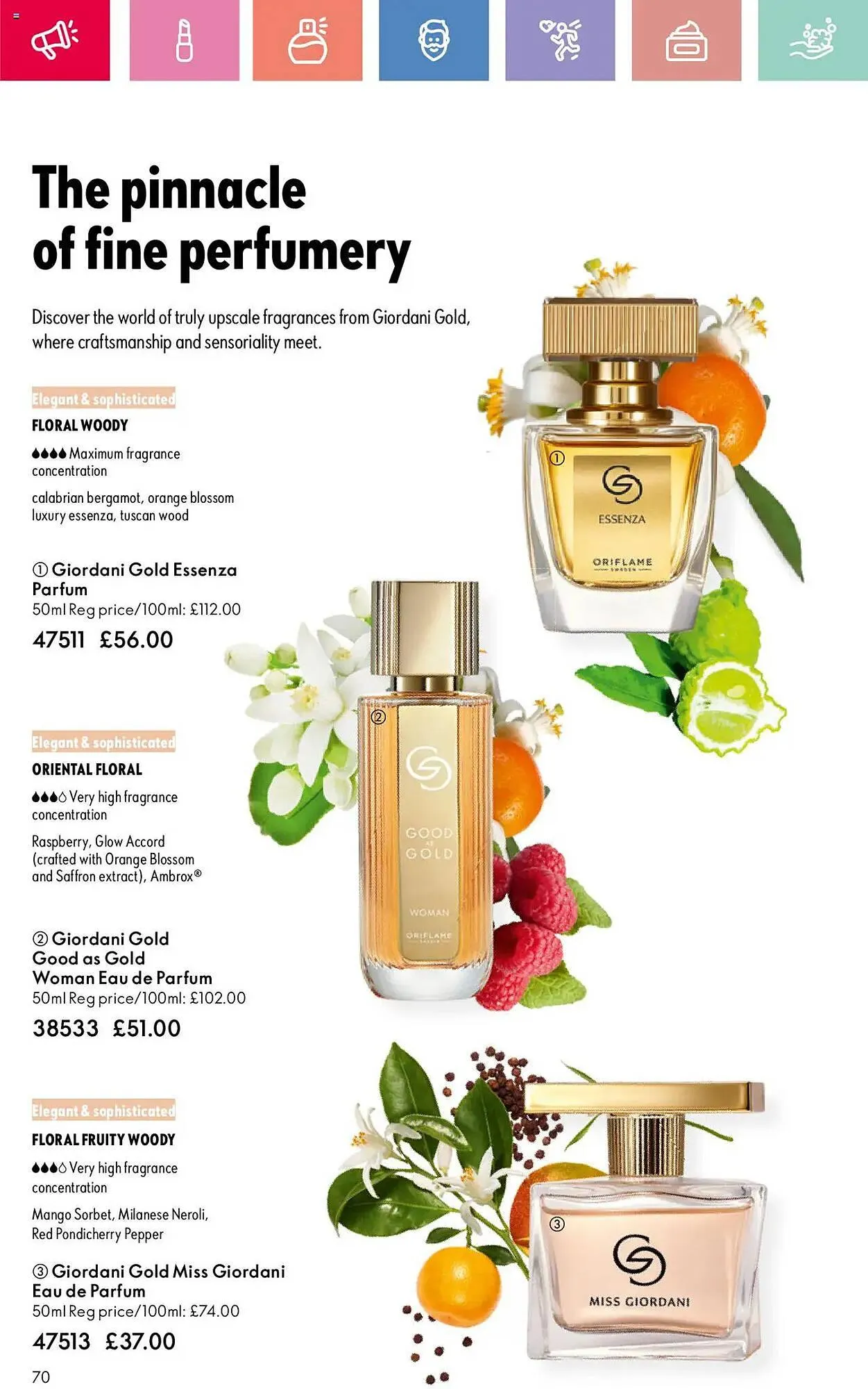 Oriflame leaflet from 10 July to 30 July 2025 - Catalogue Page 70