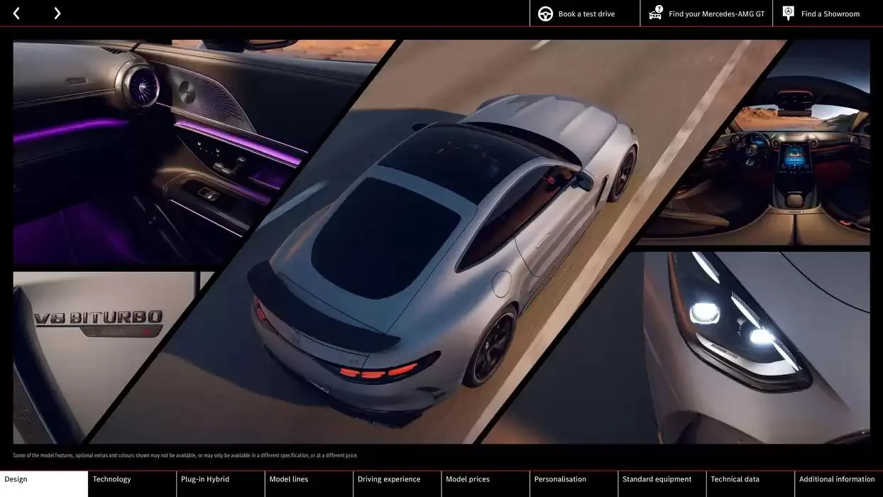 Mercedes-AMG GT Coupé from 11 October to 11 October 2025 - Catalogue Page 2