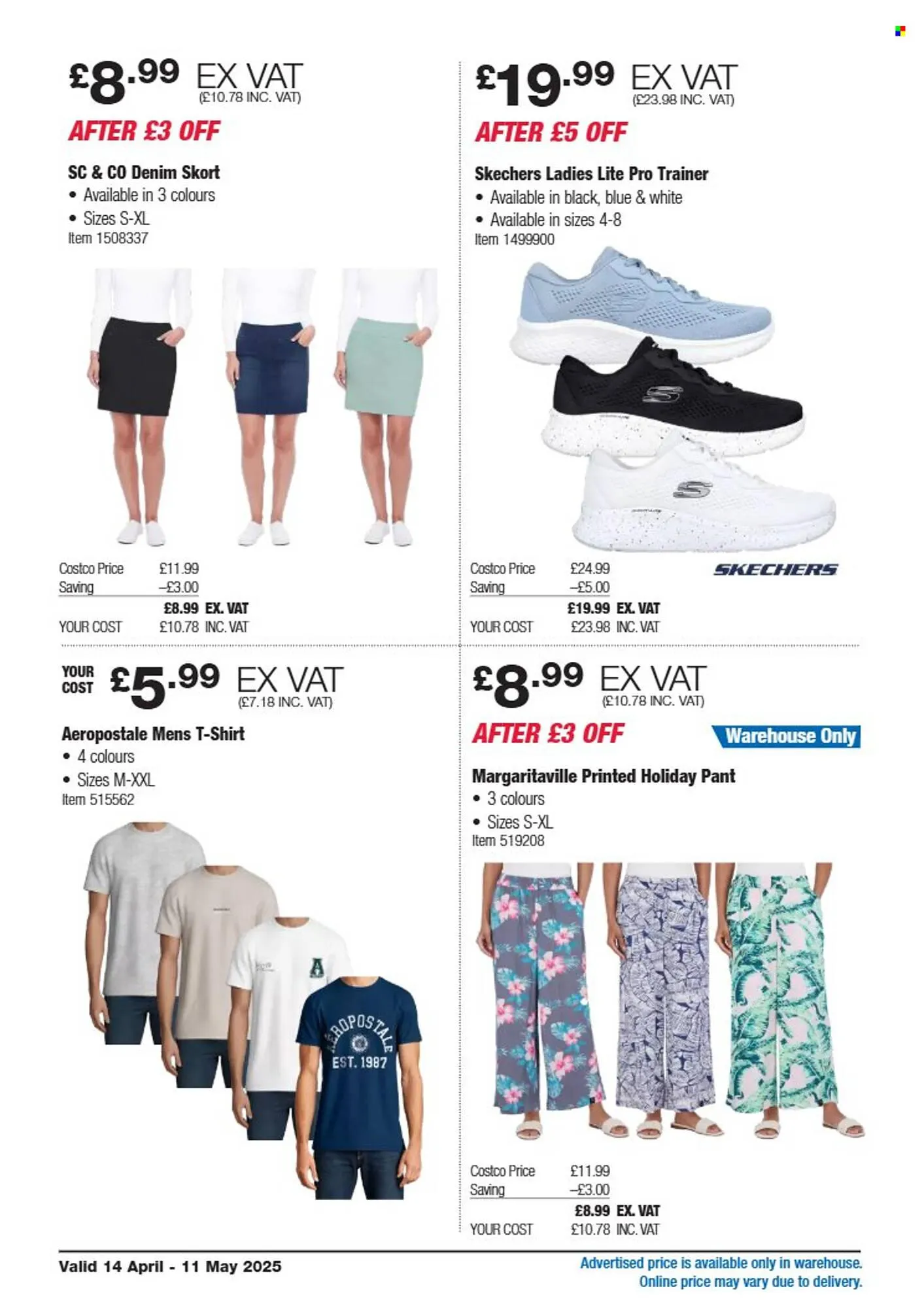 Costco leaflet from 14 April to 11 May 2025 - Catalogue Page 12