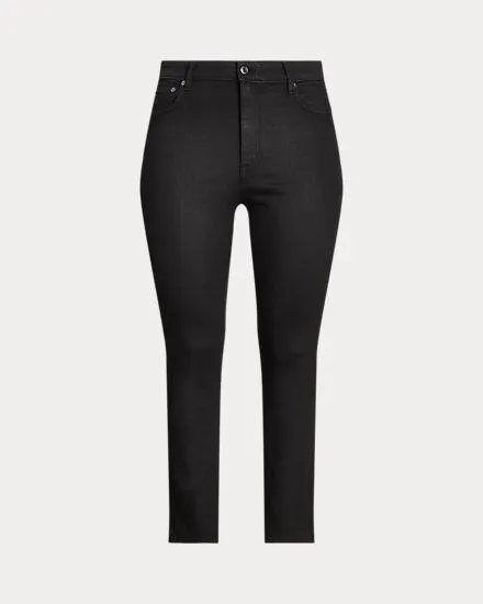 Coated High-Rise Skinny Ankle Jean