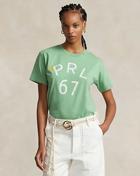 PRL 67 Logo Jersey Crewneck Tee