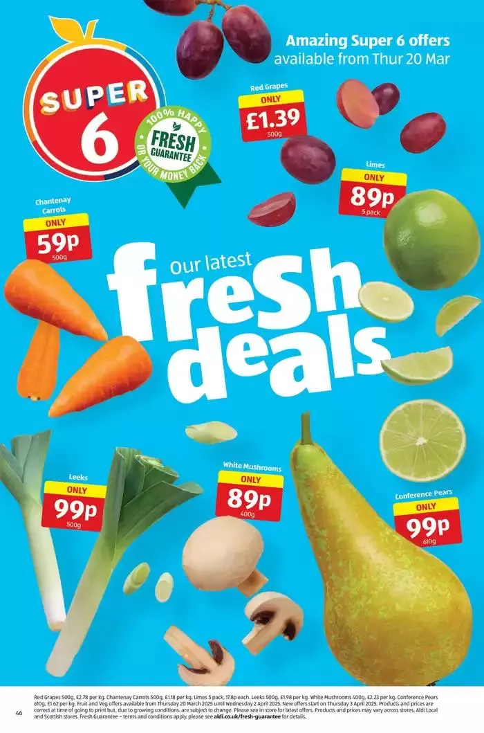 Aldi weekly offers from 27 March to 30 March 2025 - Catalogue Page 46