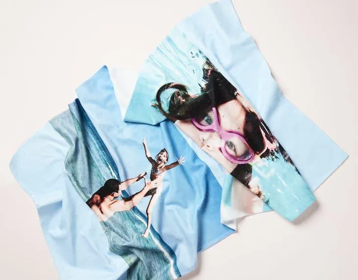 Personalised Beach Towel