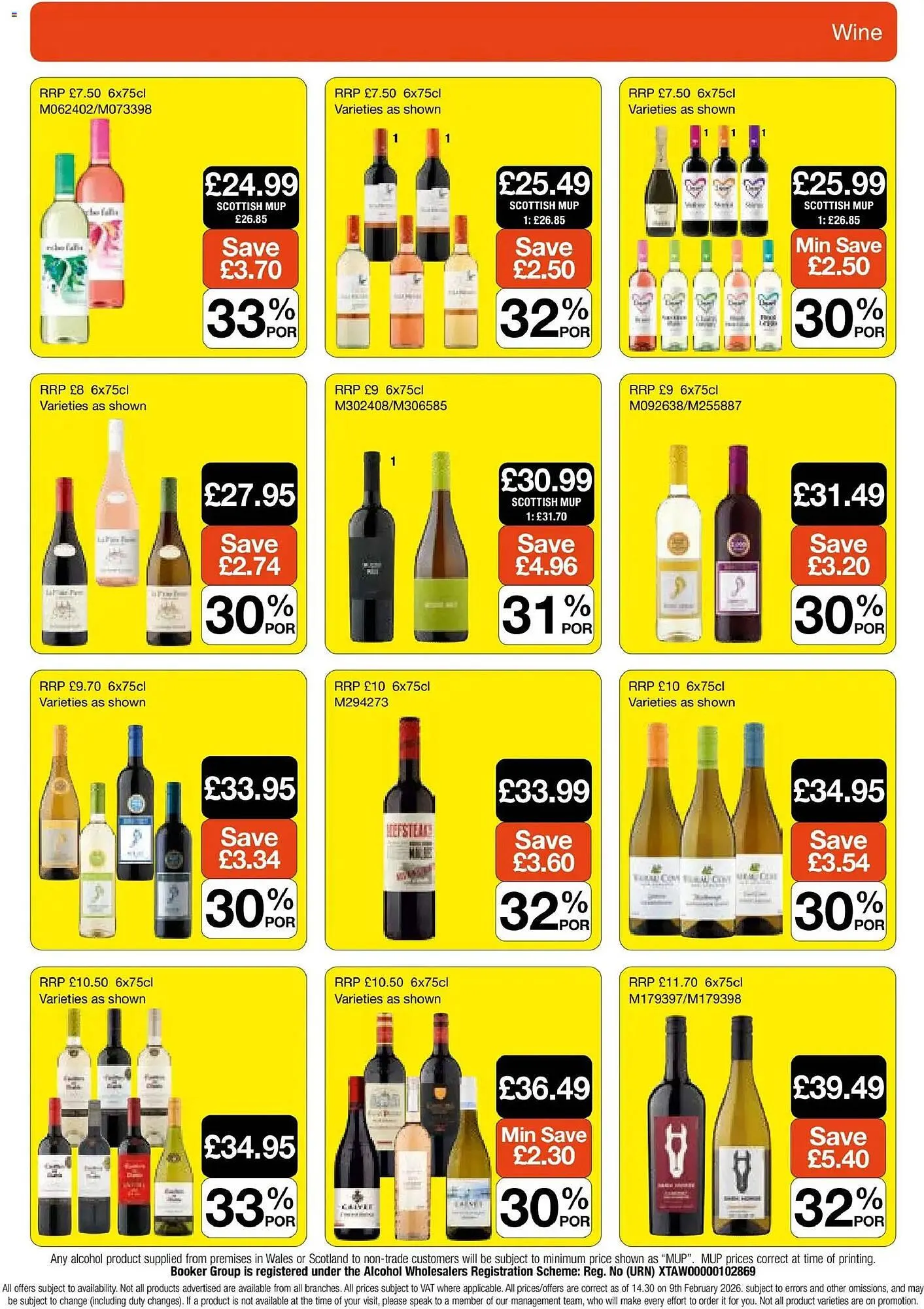 Booker Wholesale brochure from 4 March to 24 March 2026 - Catalogue Page 15