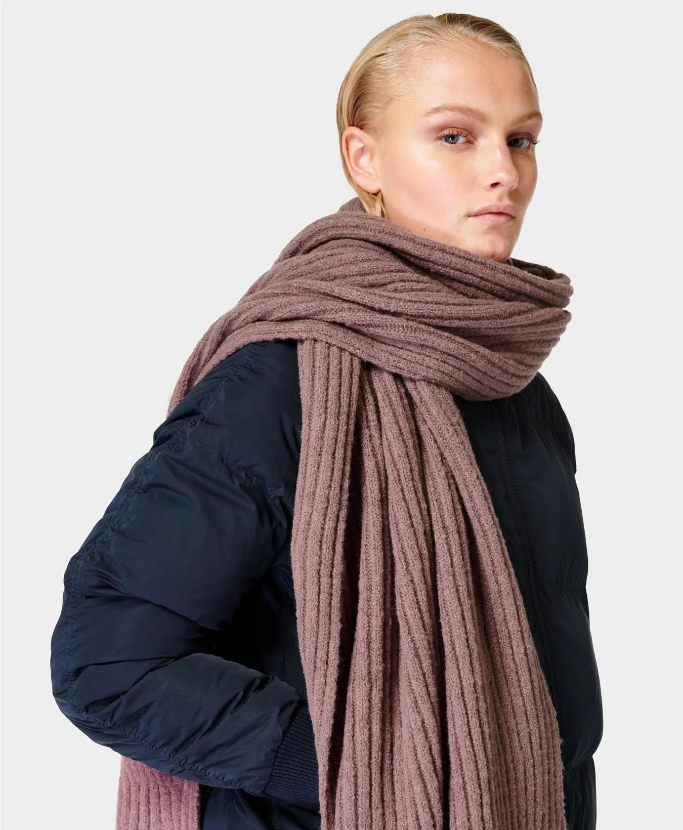 Textured Knit Scarf