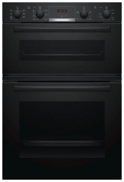 Bosch MBS533BB0B Series 4 Built-In Double Oven - Black