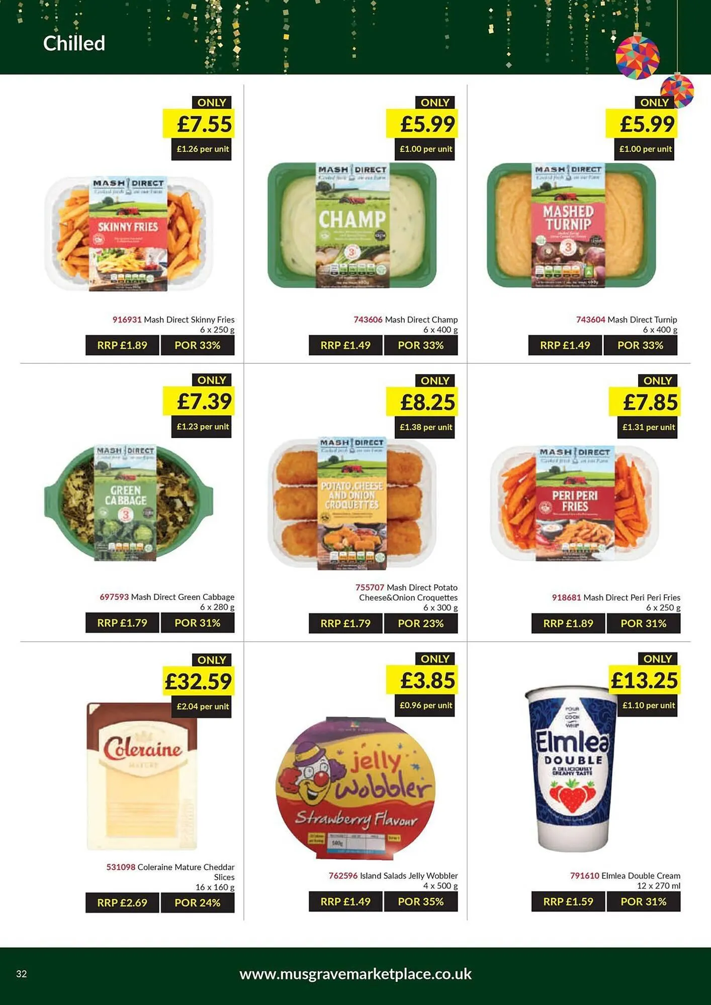 Musgrave MarketPlace leaflet from 21 November to 10 December 2023 - Catalogue Page 32