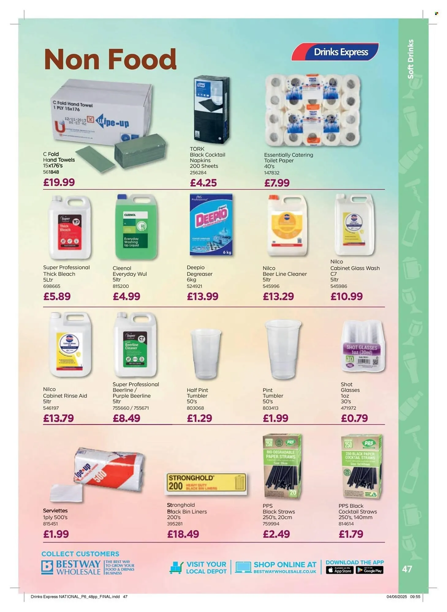 Bestway leaflet from 20 July to 14 August 2025 - Catalogue Page 47