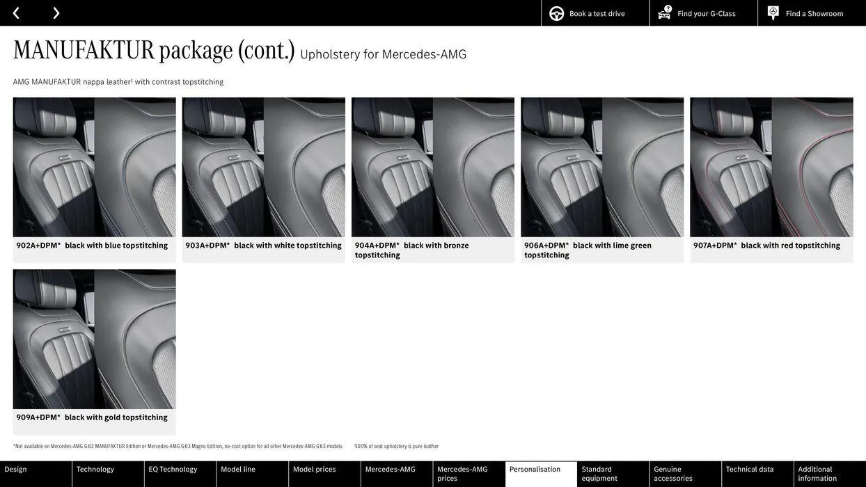 Mercedes Benz New G-Class from 8 August to 8 August 2025 - Catalogue Page 64