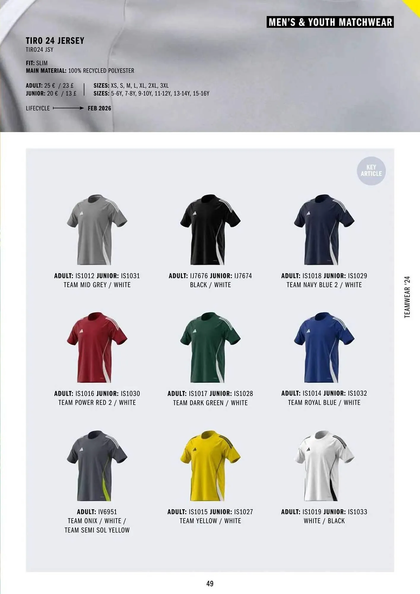 Adidas leaflet from 11 March to 31 December 2024 - Catalogue Page 49