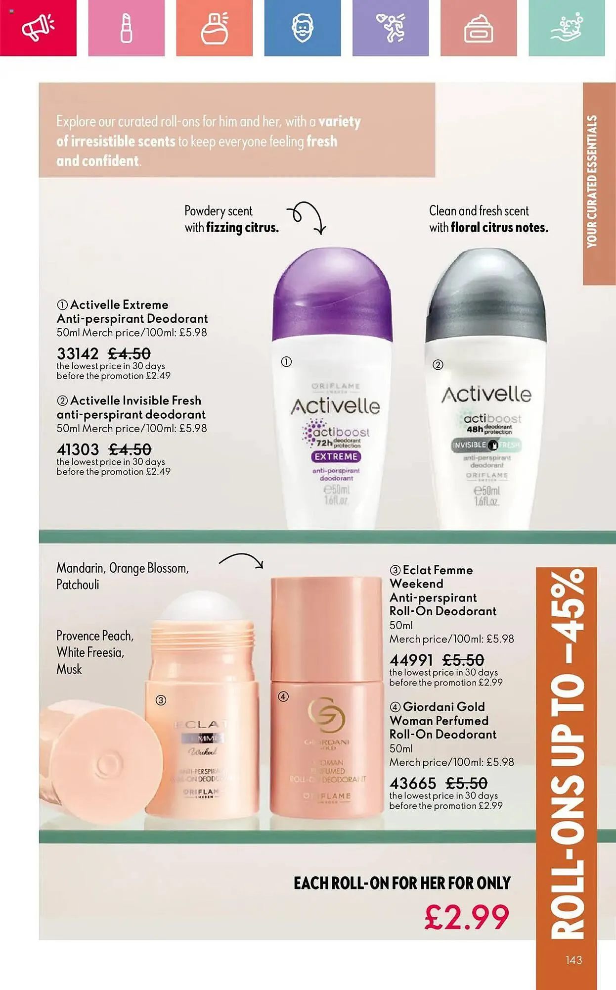Oriflame leaflet from 21 August to 11 September 2025 - Catalogue Page 143