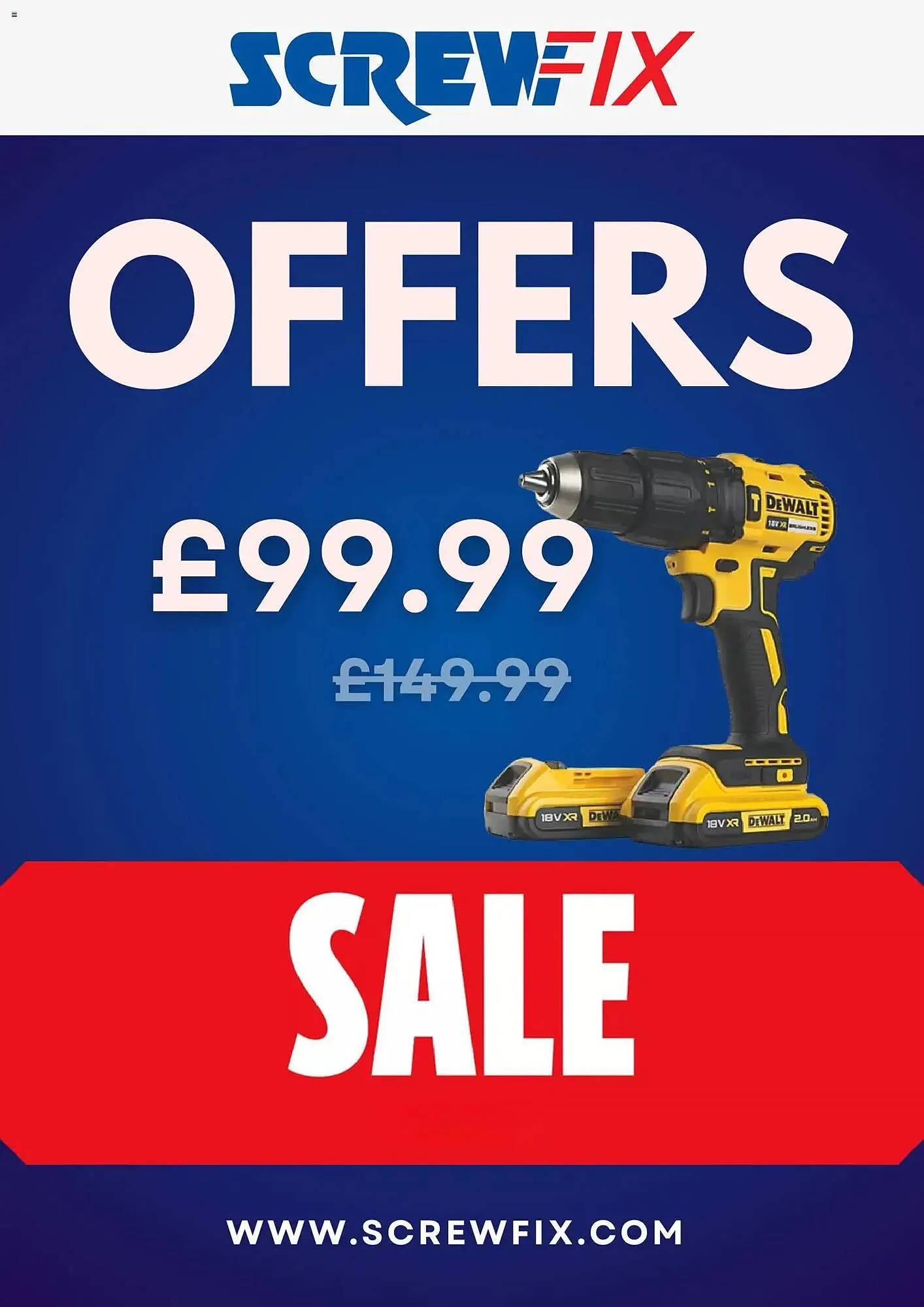 Screwfix catalogue from 24 December to 24 January 2026 - Catalogue Page 1