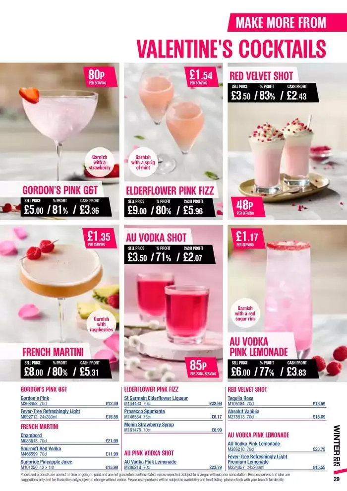 Winter 2025 from 15 January to 4 March 2025 - Catalogue Page 29