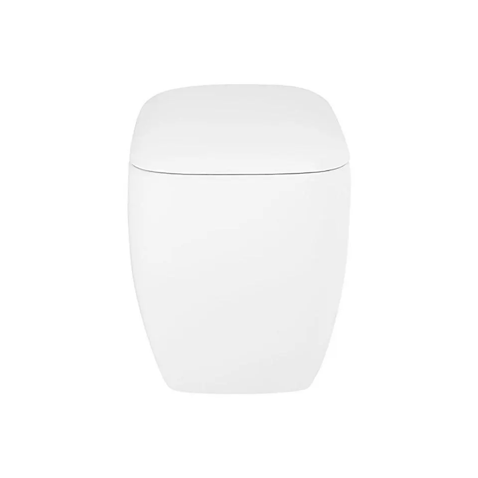 Bathstore Cedar Back to Wall Pan (Including Seat)