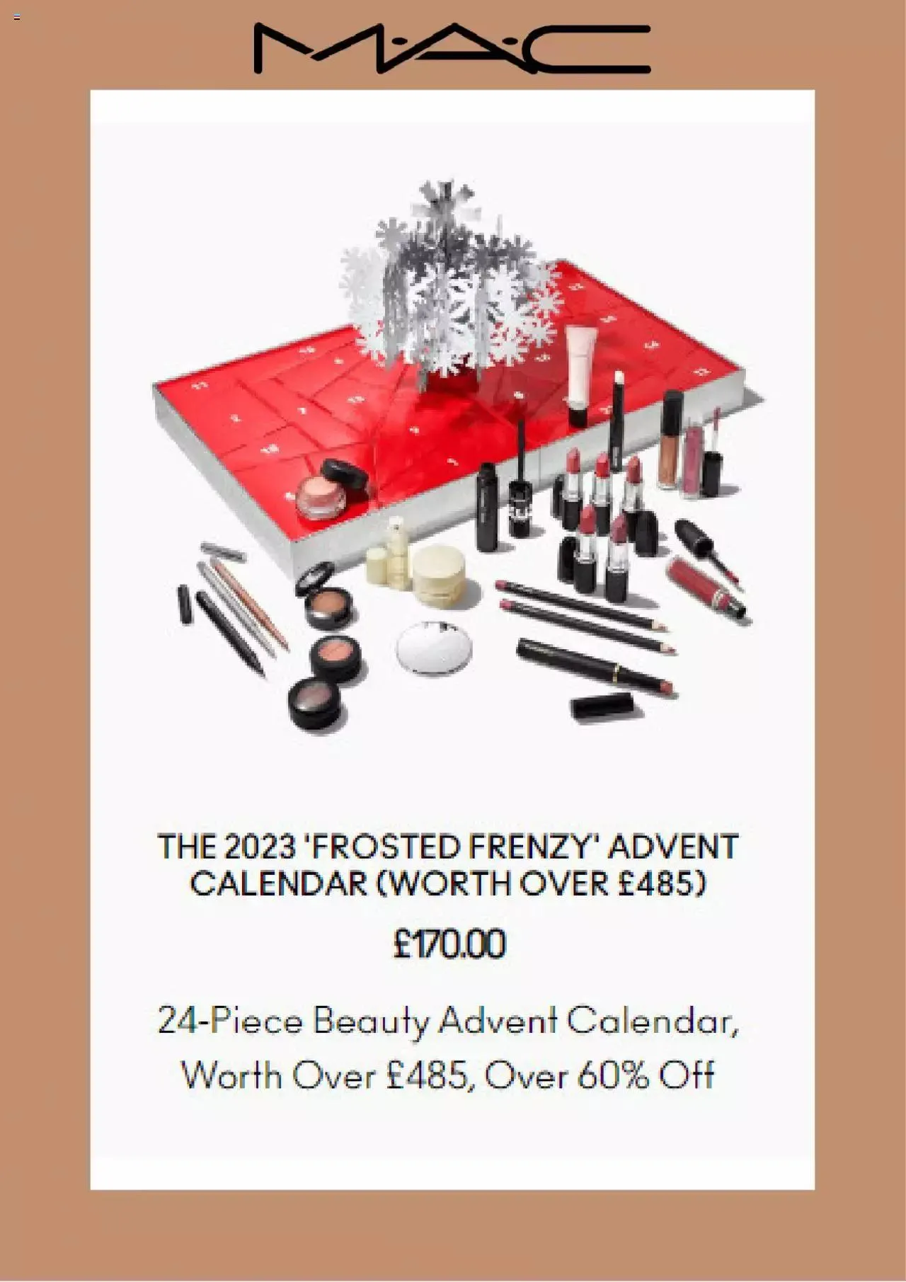 MAC Cosmetics offers from 14 November to 18 December 2023 - Catalogue Page 3