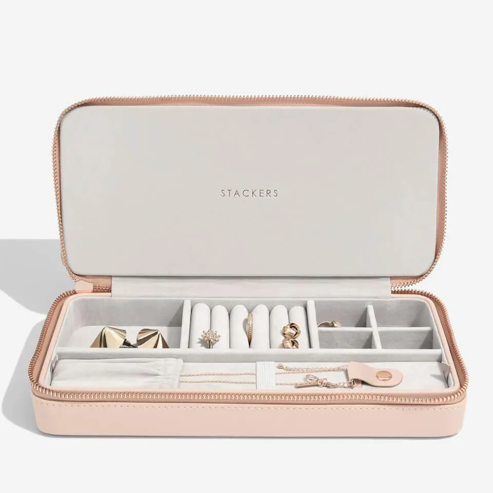Blush Sleek Necklace Travel Jewellery Box