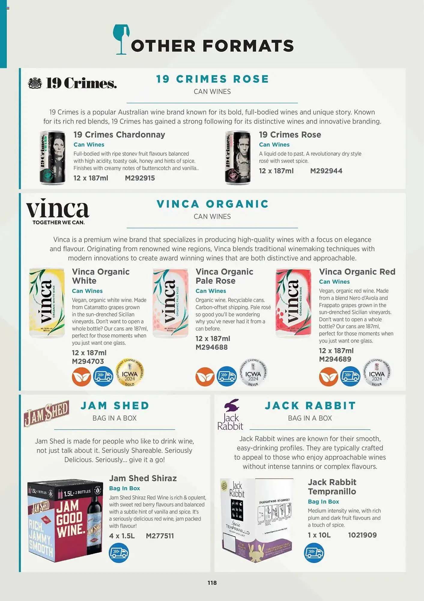 Booker Wholesale leaflet from 7 July to 1 January 2026 - Catalogue Page 118