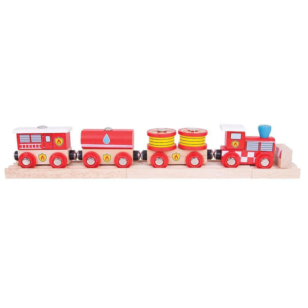 Bigjigs Fire & Rescue Train (BJT474)