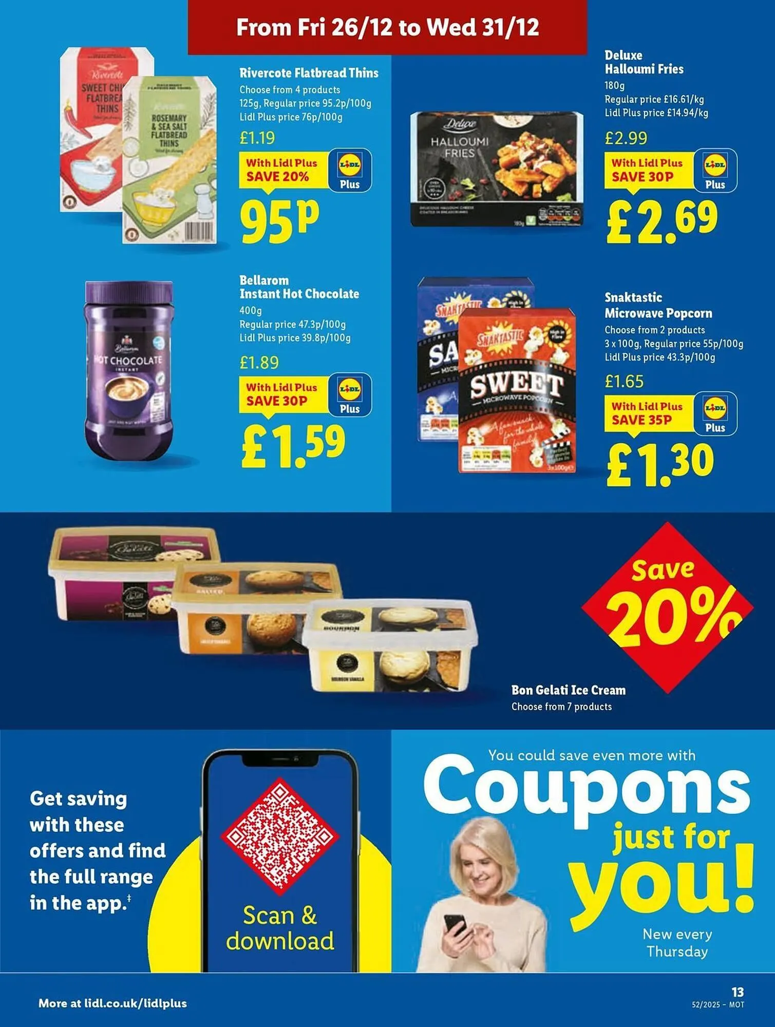 Lidl leaflet from 26 December to 31 December 2025 - Catalogue Page 13