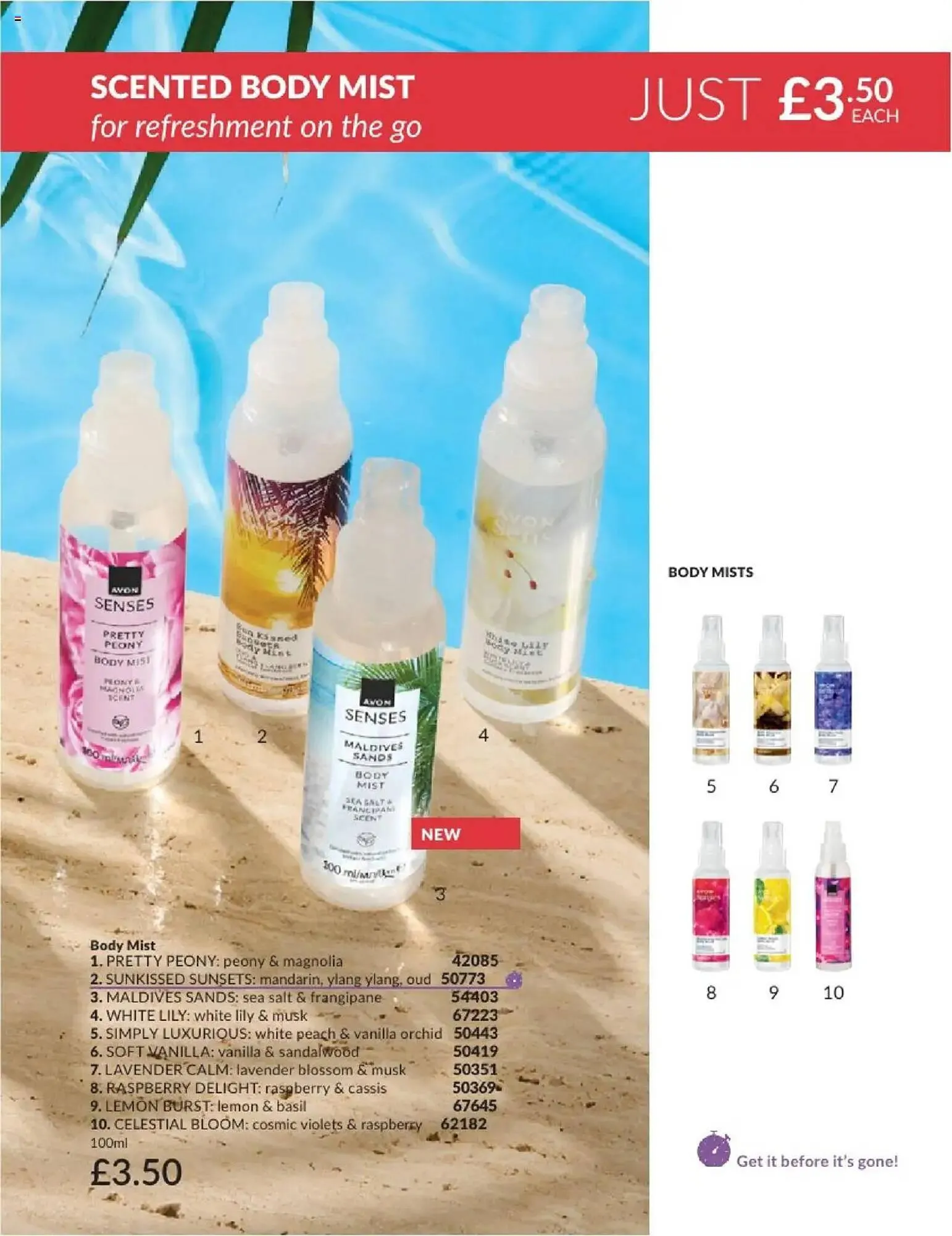 Avon leaflet from 1 June to 1 July 2025 - Catalogue Page 190