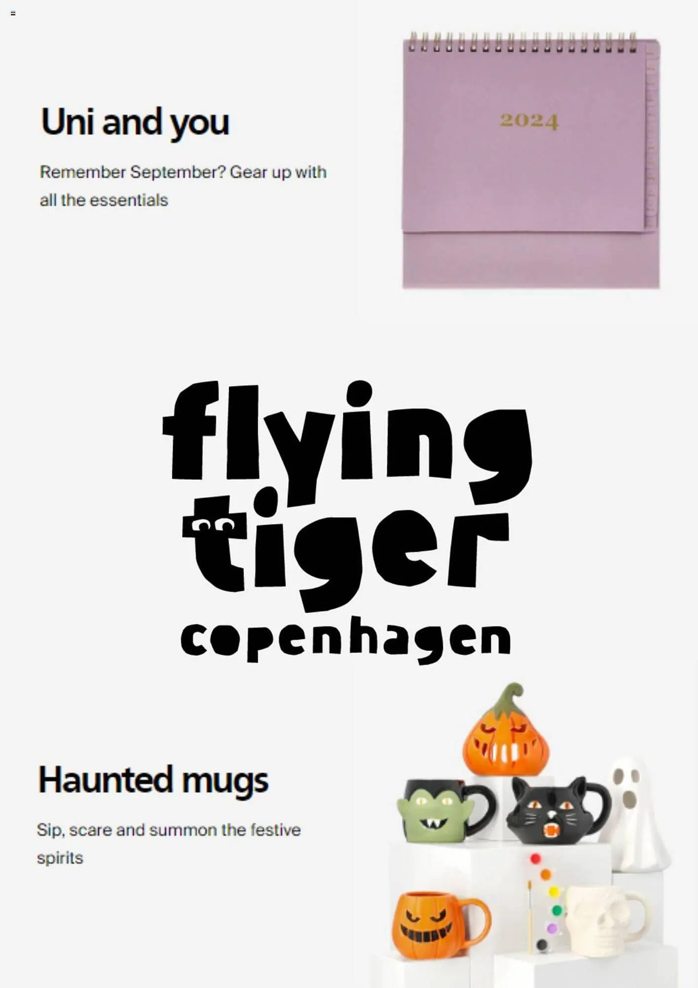 Flying Tiger leaflet - 1