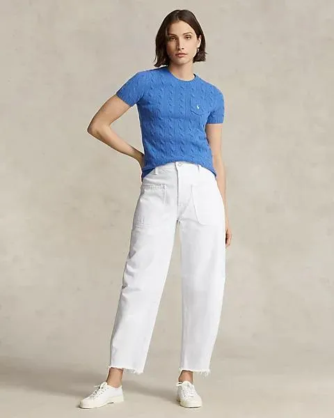 Relaxed Curved Tapered Jean