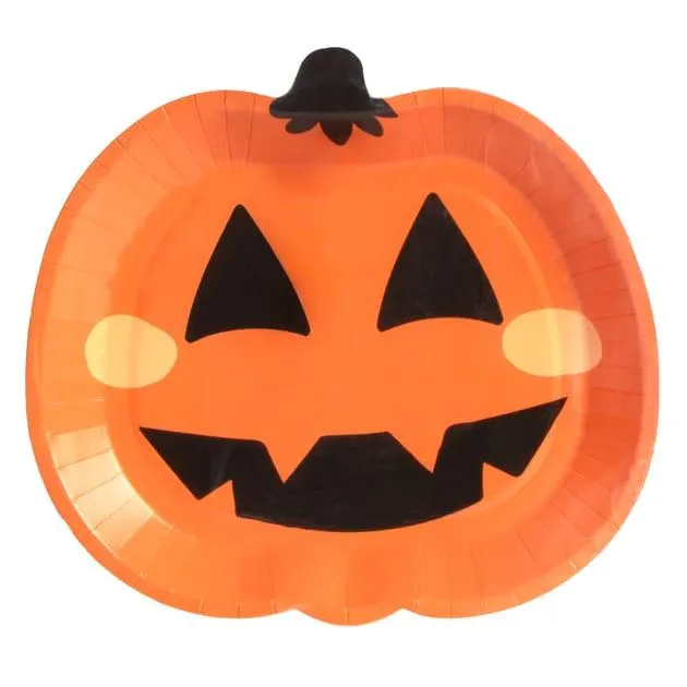 Hallow Scream Paper Plates 10 Pack