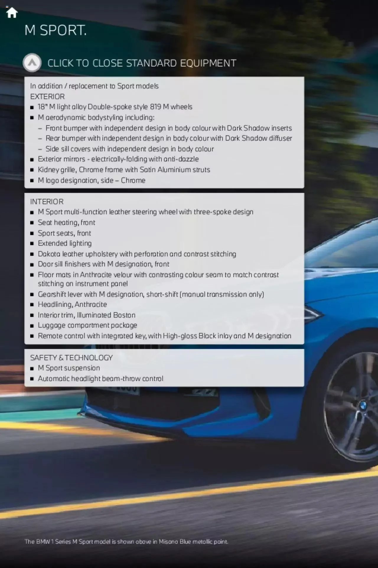 BMW - 1 Series Brochure from 1 January to 31 December 2023 - Catalogue Page 21