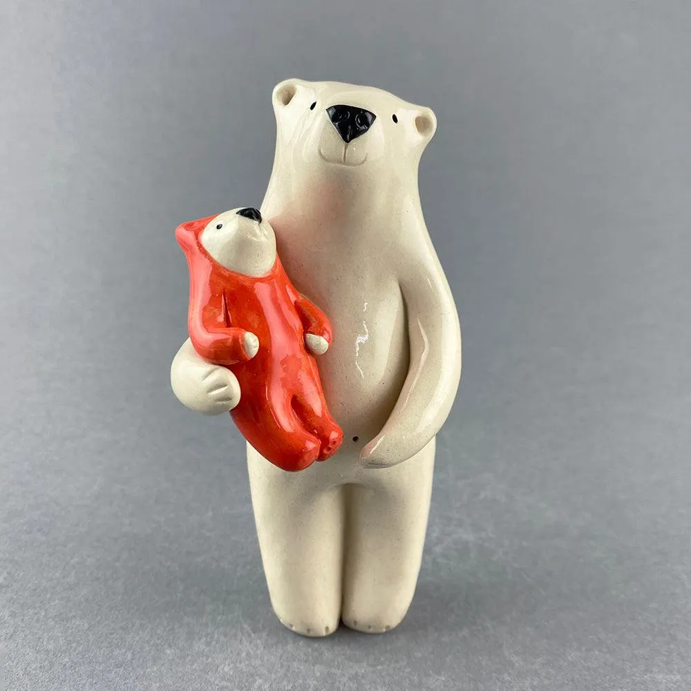 Bear & Baby Bear in Romper