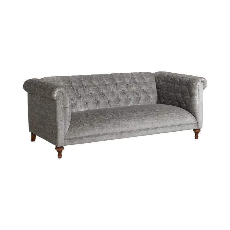 3 Seater Chesterfield Velvet Sofa