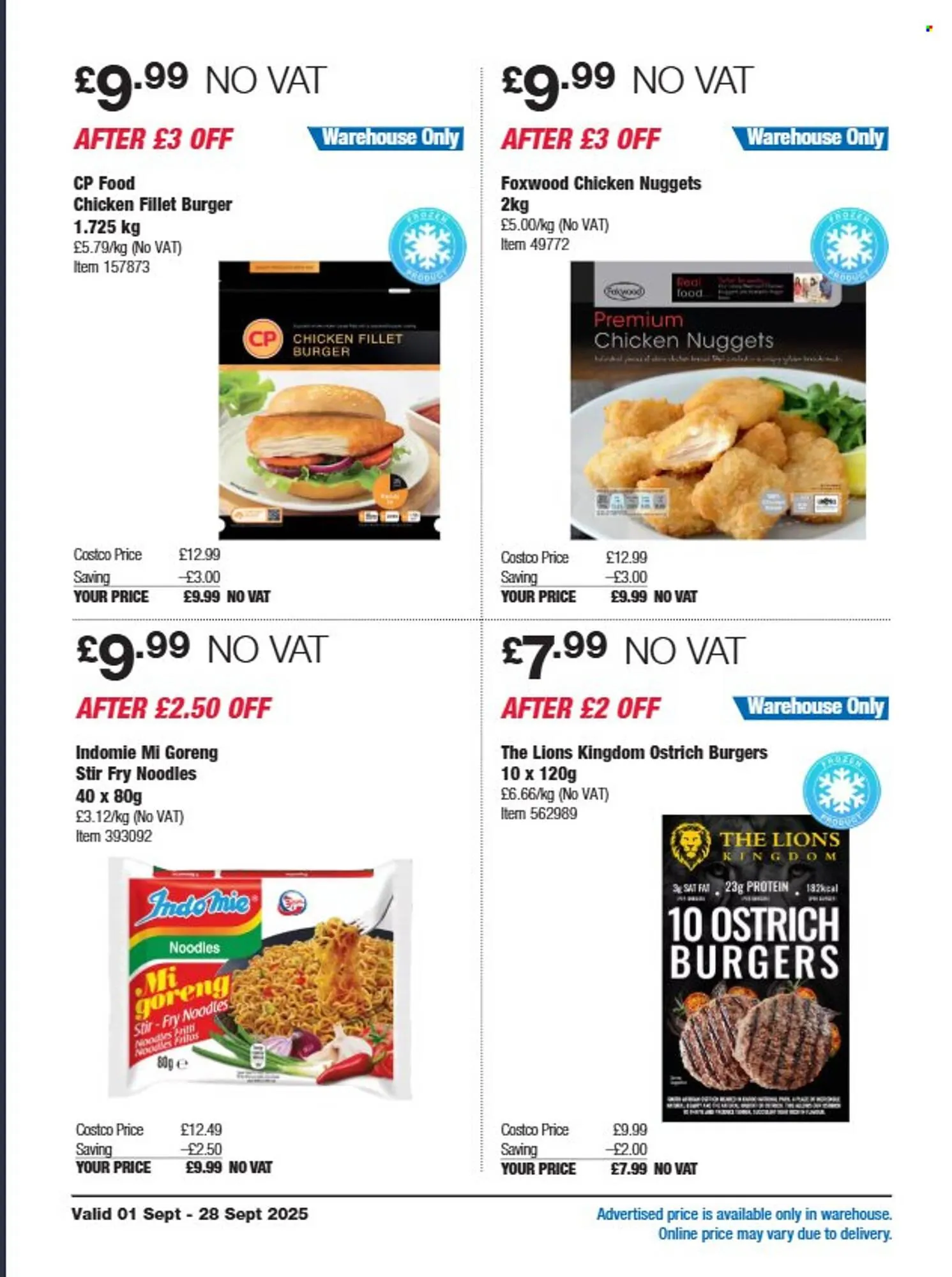 Costco leaflet from 1 September to 28 September 2025 - Catalogue Page 14