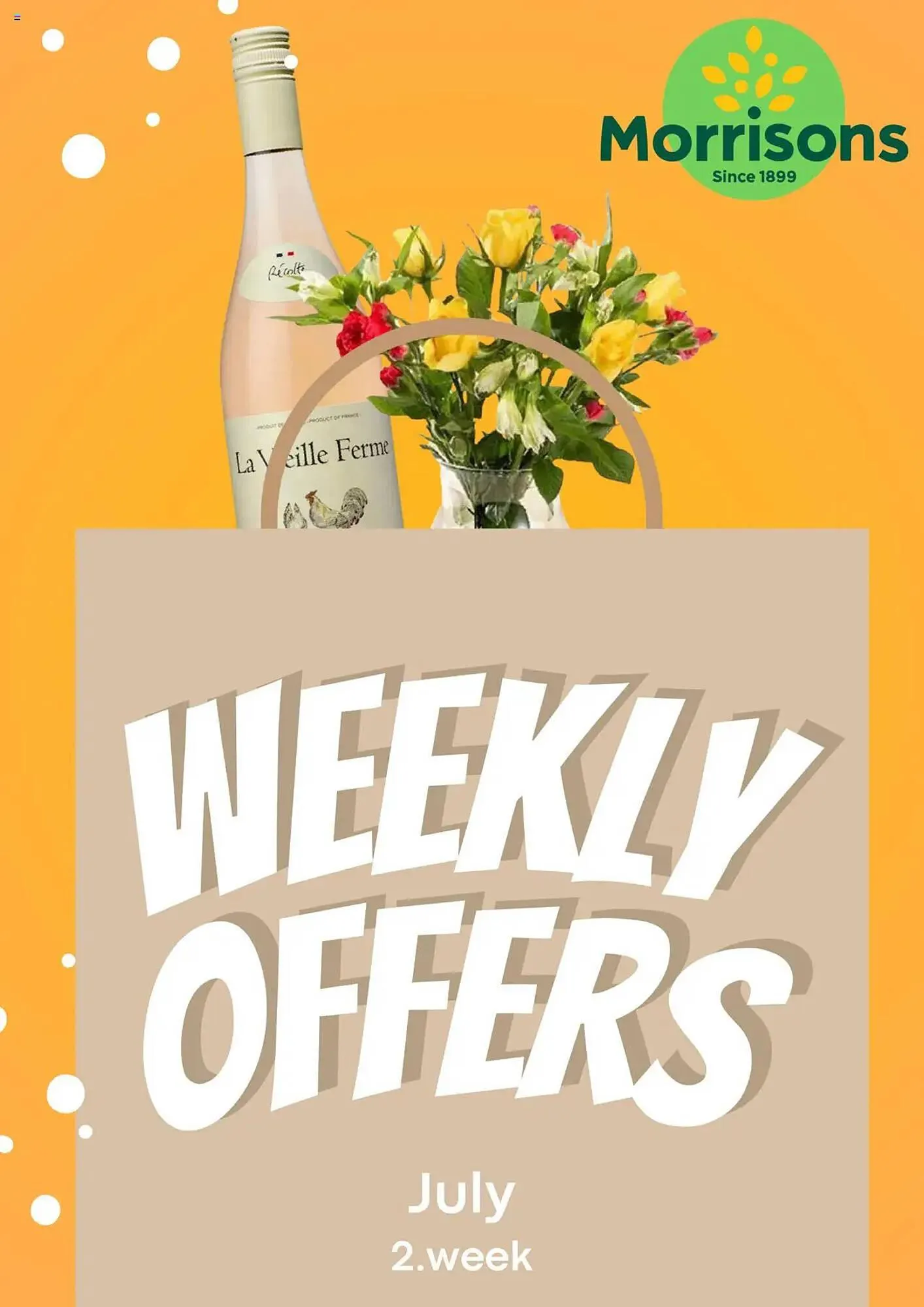 Morrisons leaflet from 7 July to 14 July 2025 - Catalogue Page 1