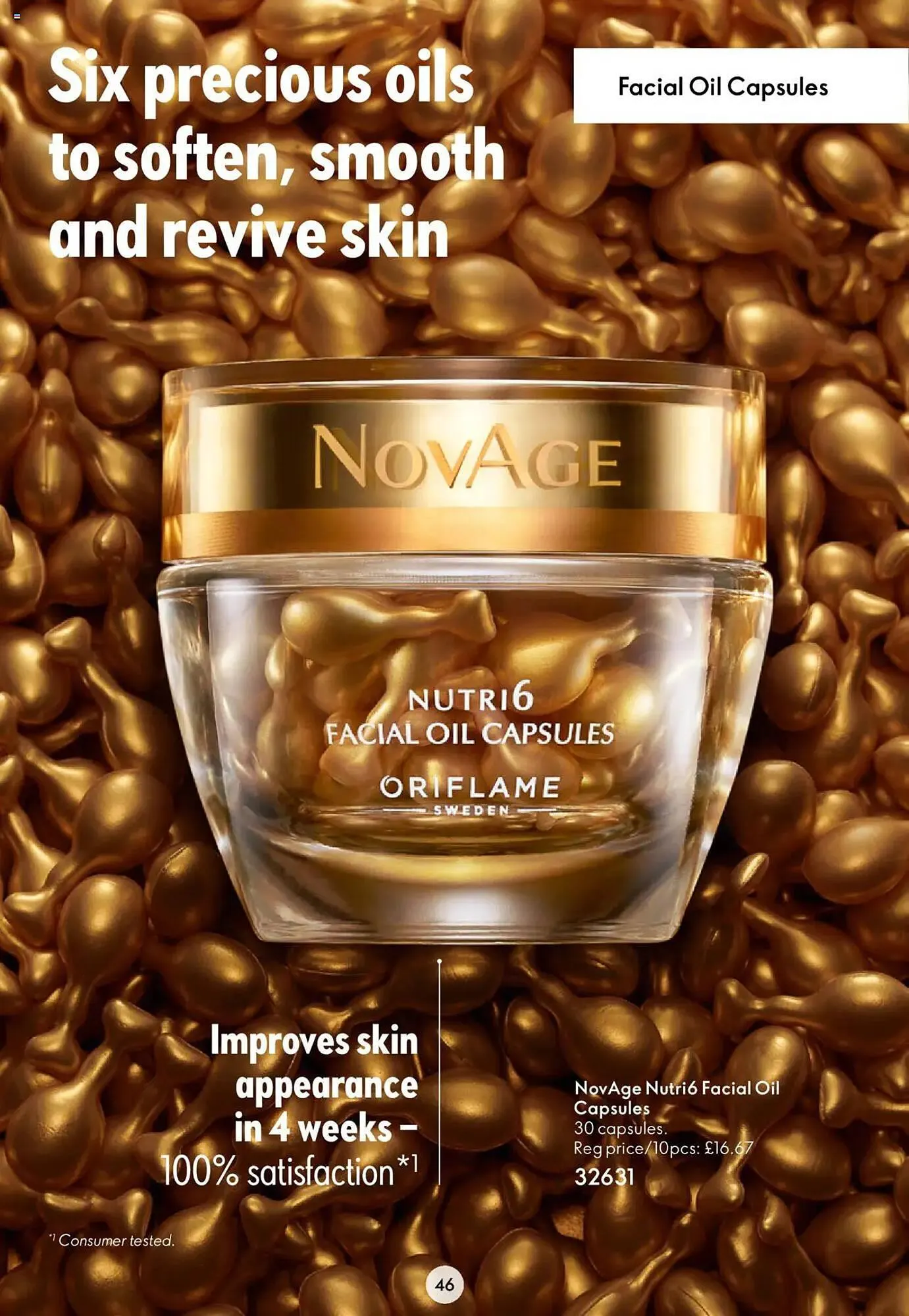 Oriflame leaflet from 1 April to 31 July 2025 - Catalogue Page 46