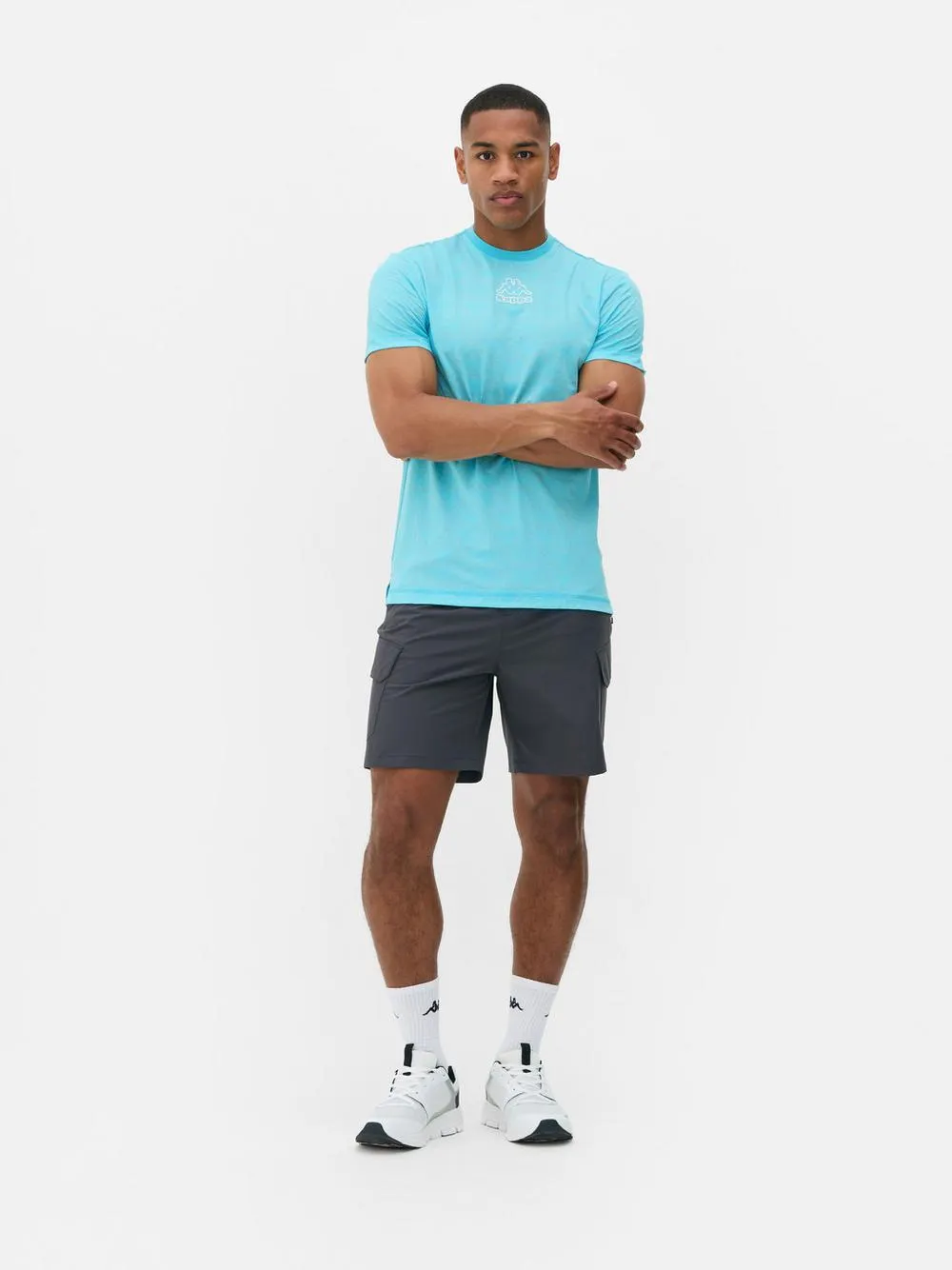 Camiseta gráfica de jacquard Kappa x Primark