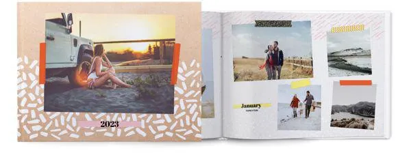Playful scrapbook