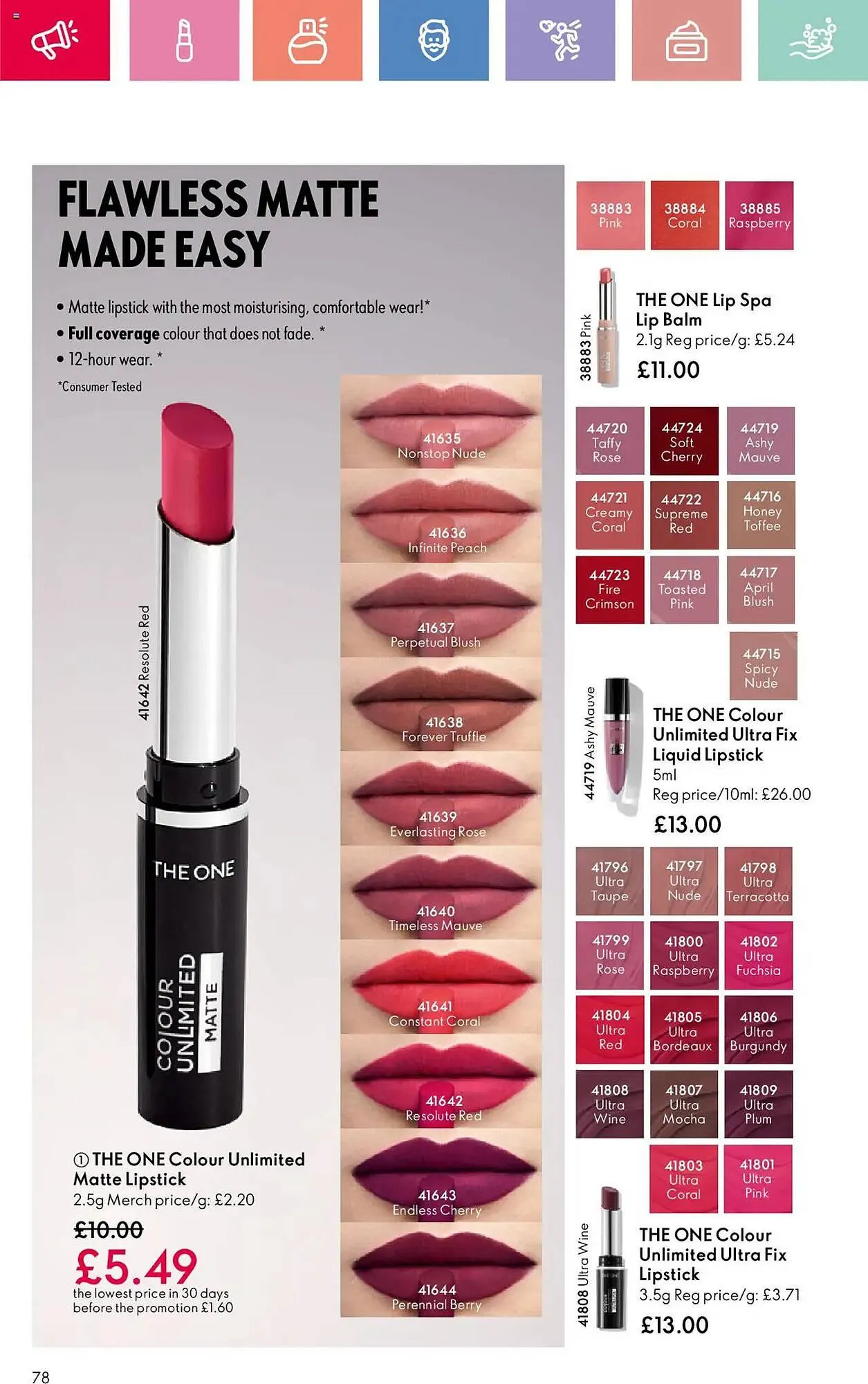 Oriflame leaflet from 13 February to 5 March 2025 - Catalogue Page 78