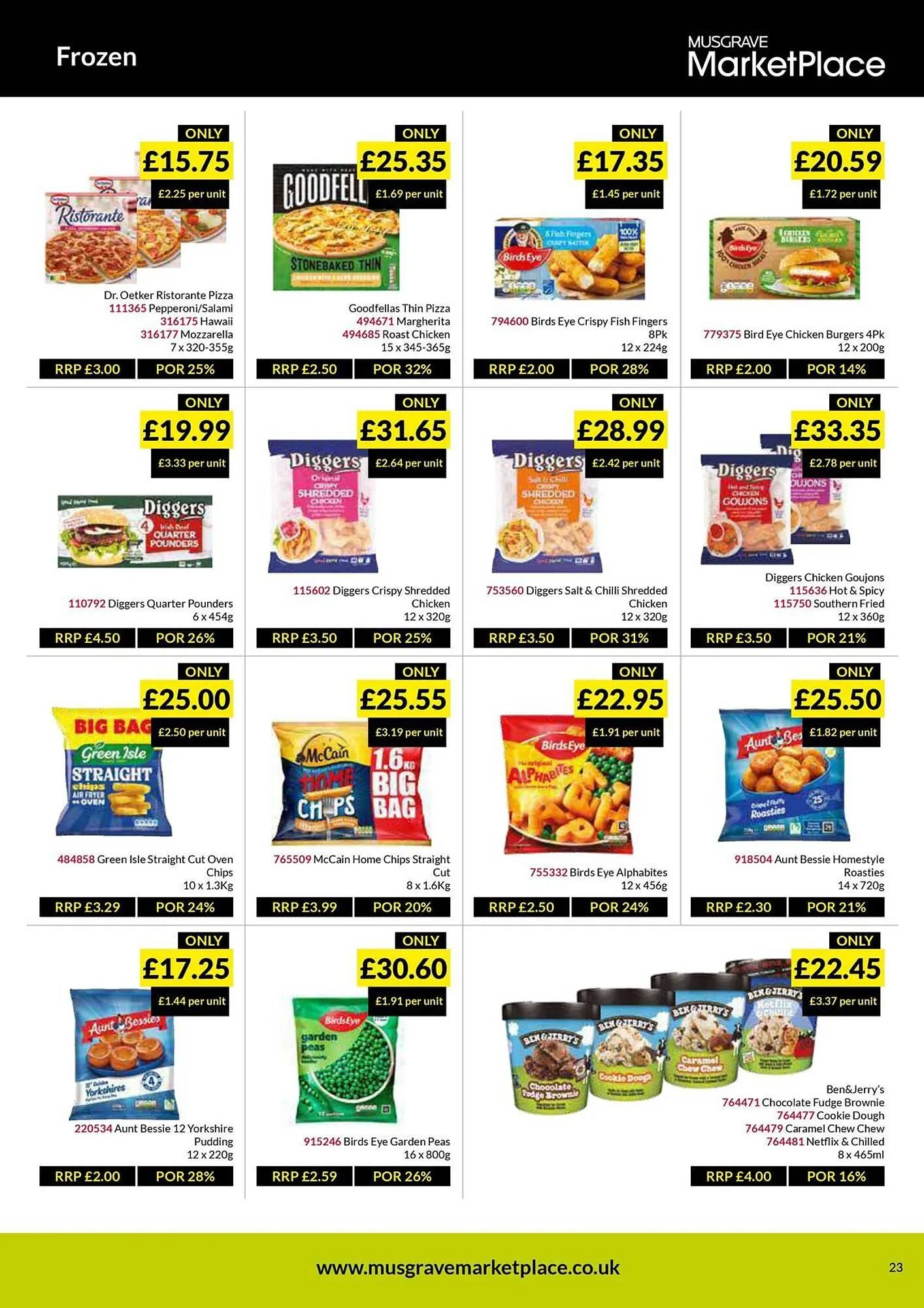 Musgrave MarketPlace leaflet from 1 April to 20 April 2025 - Catalogue Page 23
